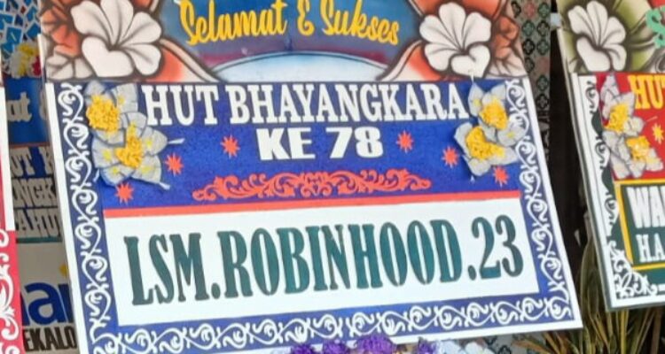 Ketua DPC LSM RobinHood 23 Kota Pekalongan : Mengucapkan Selamat HUT Bhayangkara Polri! ke-78