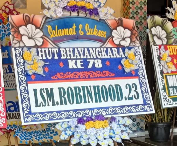 Ketua DPC LSM RobinHood 23 Kota Pekalongan : Mengucapkan Selamat HUT Bhayangkara Polri! ke-78