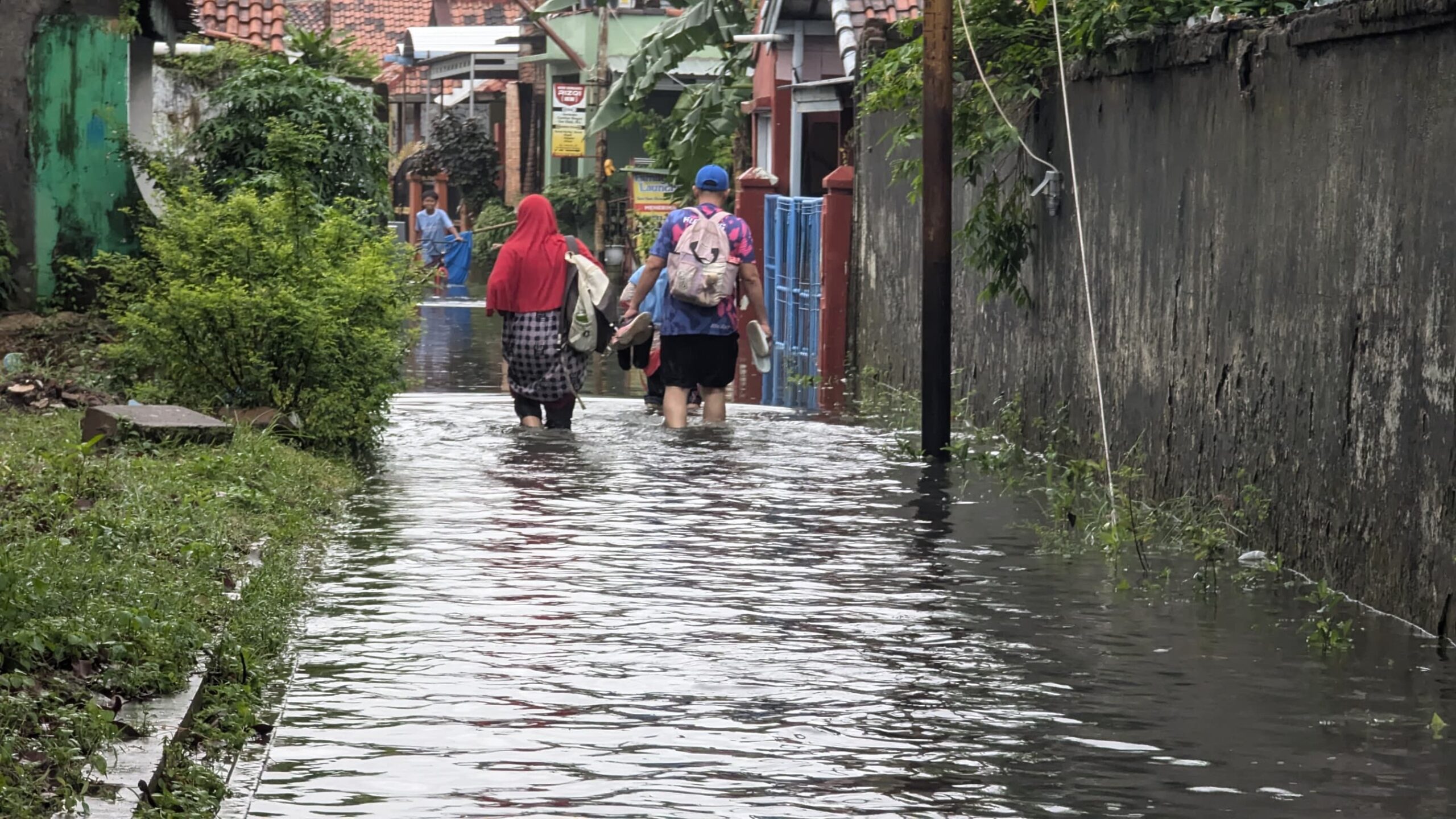 Gegara Drainase Tersumbat Banjir Tahunan Selalu Terjadi